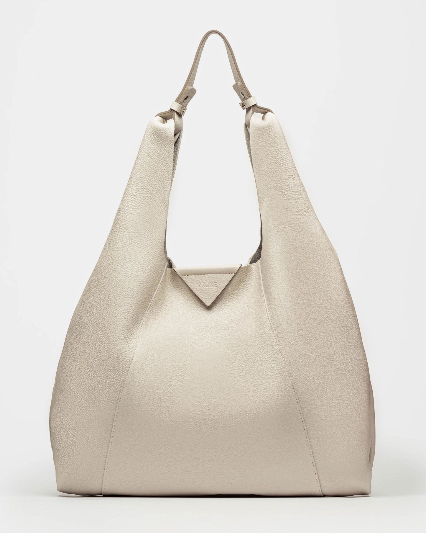 BOLSO THE SHOPPING EN CUERO GRANEADO